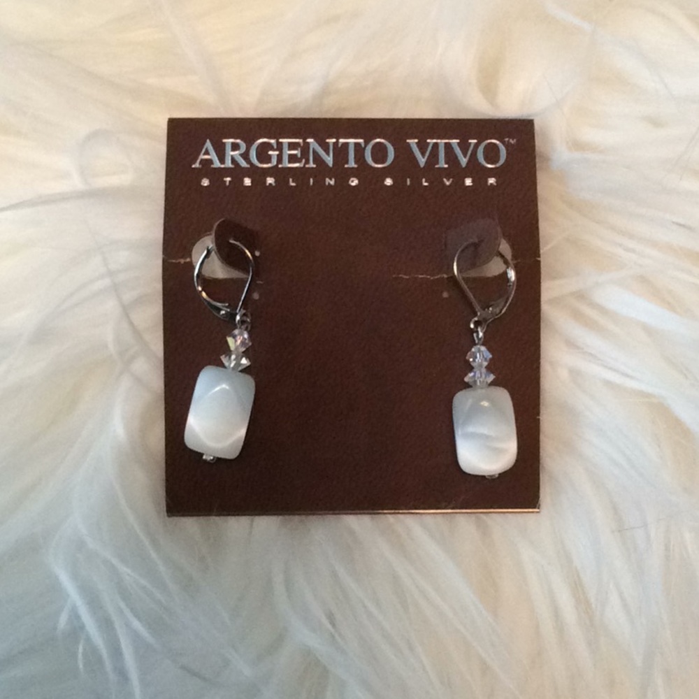 ARGENTO VIVO Earrings...NEVER WORN